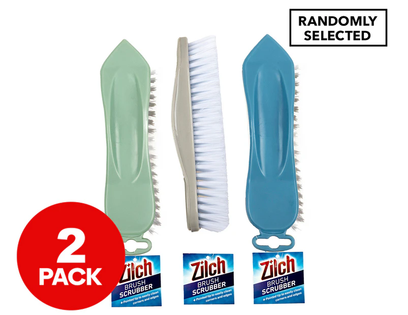 2 x Zilch Pointed Tip Brush Scrubber - Randomly Selected
