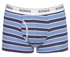 Bonds Men's Guyfront Trunks 3-Pack - Navy/Blue/Stripe
