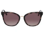 GUESS Women's GF6005 Cat Eye Sunglasses - Tortoise