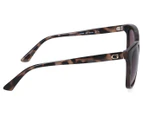 GUESS Women's GF6005 Cat Eye Sunglasses - Tortoise