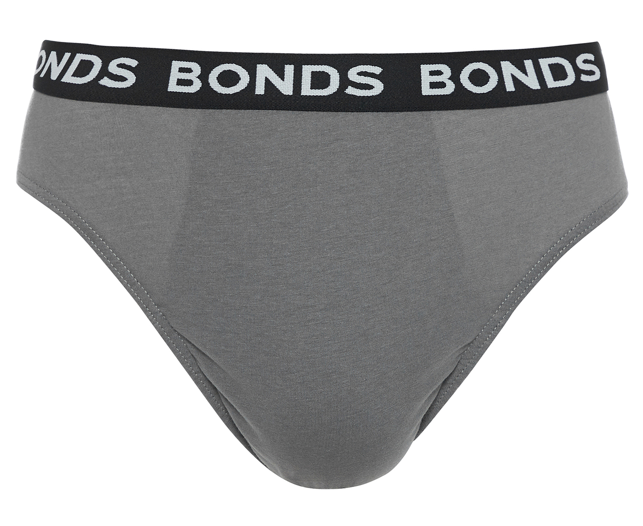 Bonds Men's Hipster Briefs 3-Pack - Black/Blue/Grey