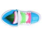 Heelys Girls' Paver 1-Wheel Skate Shoes - White/Neon Multi