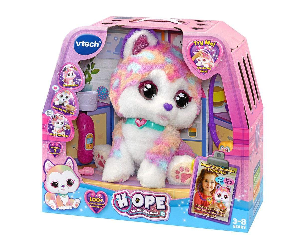 Vtech Hope The Rainbow Husky Interactive Pet Toy | Catch.co.nz