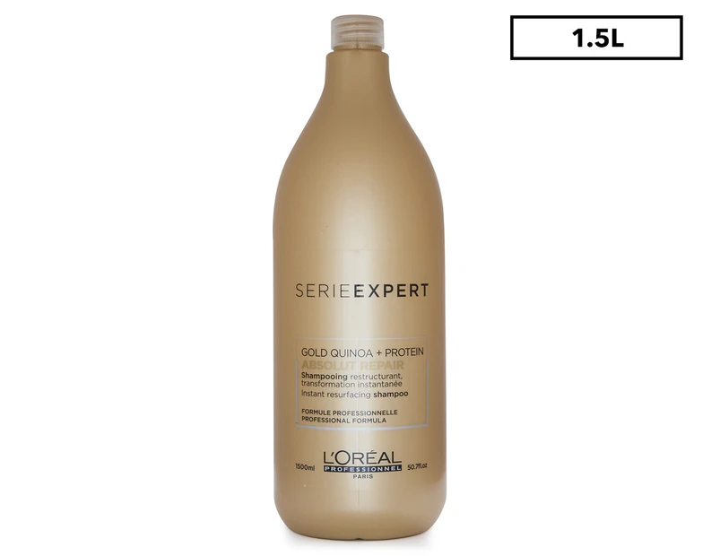 L'Oréal Professional Serie Expert Gold Quinoa + Protein Absolut Repair Shampoo 1.5L