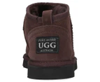 Pure Aussie UGG Classic Mini Ugg Boots - Chocolate