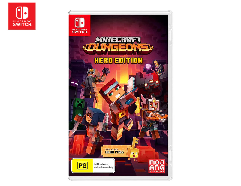 Nintendo Switch Minecraft Dungeons: Hero Edition Game