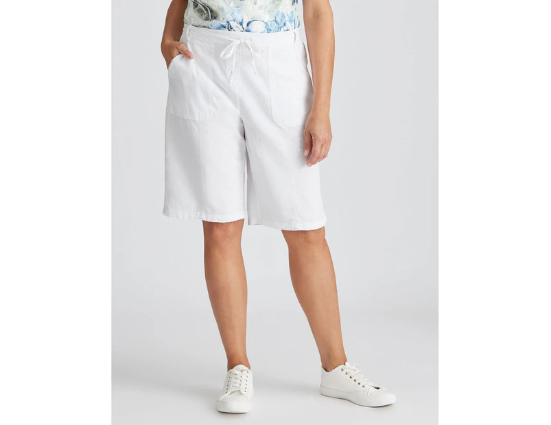Millers Washer Short - Womens - White