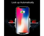 Automatic Clamping Wireless Car Charger Air Vent infrared Car Mount Holder