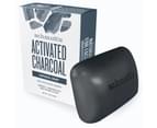 Schmidt's Activated Charcoal Exfoliating Face/Body Natural Soap Bar w/Bamboo 1