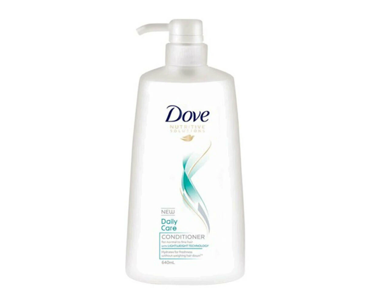 Dove 640ml Conditioner Daily Care/Lightweight Technology/Normal to Fine Hair