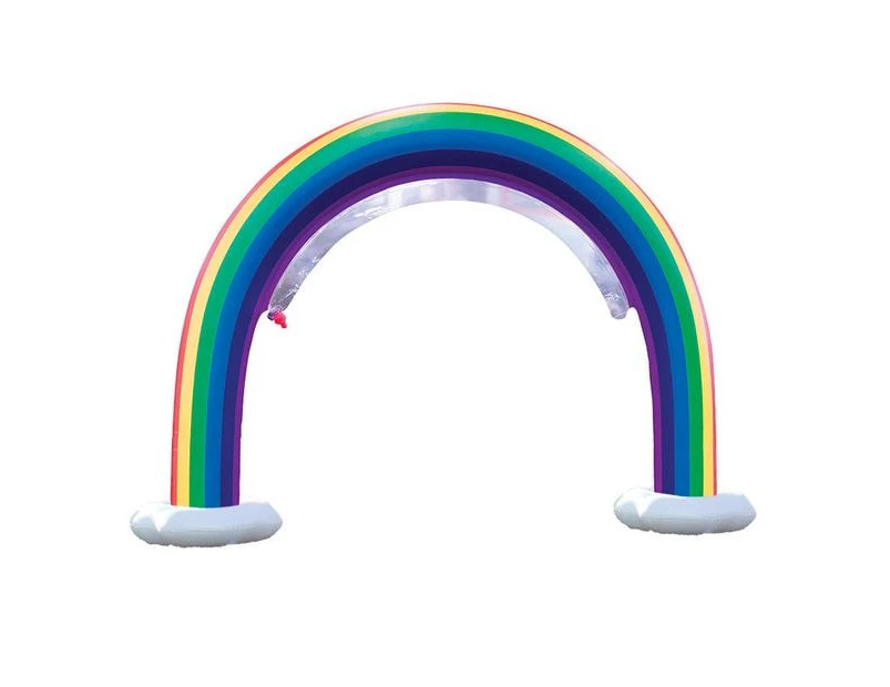 Inflatable Rainbow Sprinkler - Blue