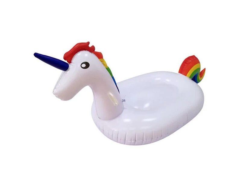 Inflatable Pool Float Unicorn - White