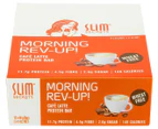 12 x Slim Secrets Morning Rev-Up Meal Replacement Protein Bars 40g Café Latte