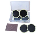 Container of 6 Glueless Patches Puncture Repair Kit - 25mm