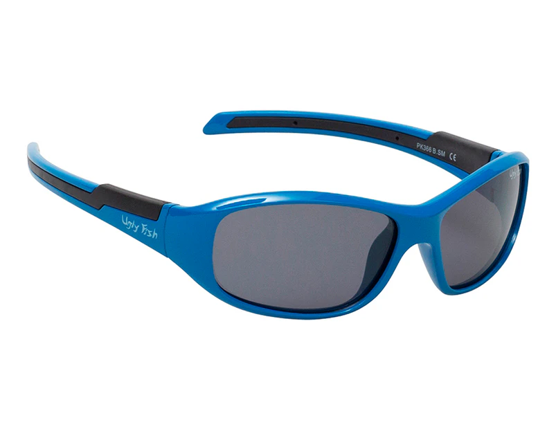 Ugly Fish Kids' PK366 Junior Polarised Sunglasses - Blue/Smoke