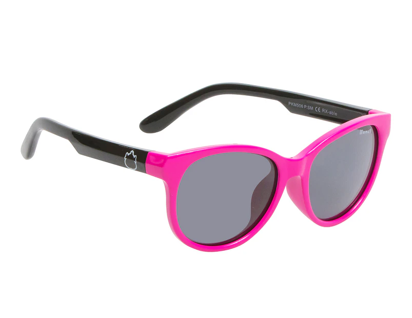 Ugly Fish Girls' PKM506 Mermaid Polarised Sunglasses - Pink/Smoke