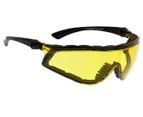 Ugly Fish Flare RS5959 Safety Glasses - Matte Black/Yellow