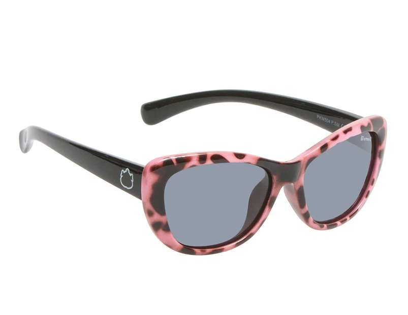 Ugly Fish Girls' PKM504 Mermaid Polarised Sunglasses - Pink/Smoke