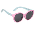 Ugly Fish Girls' PKM519 Mermaid Polarised Sunglasses - Pink/Smoke