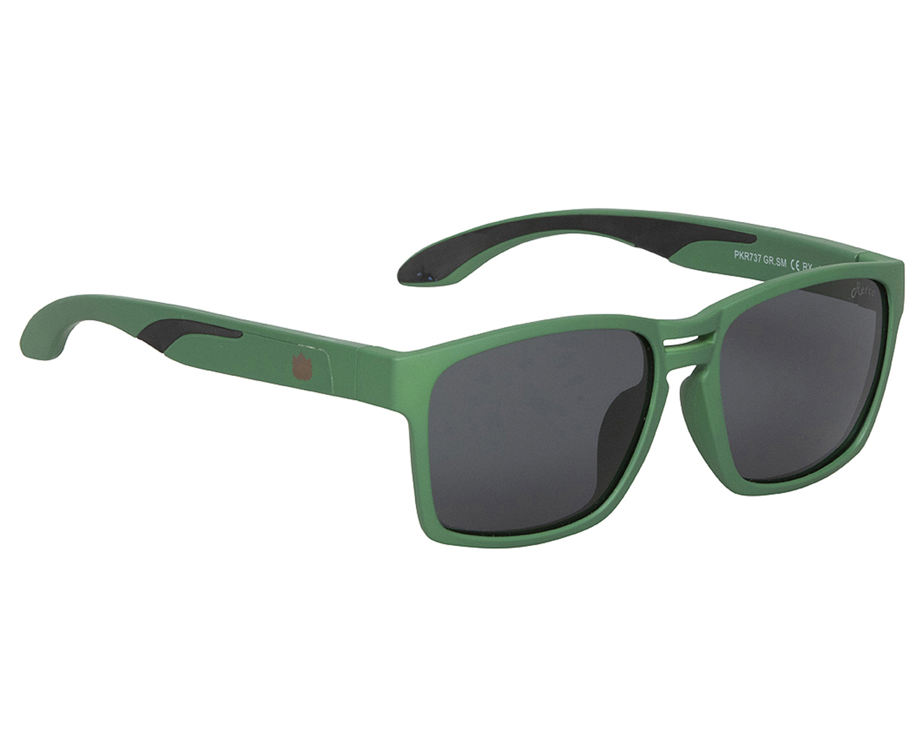 Ugly Fish Kids' PKR737 Retro Polarised Sunglasses - Green/Smoke | Www ...
