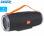 Laser Portable Bluetooth Tube Speaker - Black