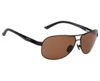 Ugly Fish Unisex Frontier Galaxy Polarised Sunglasses - Black/Brown