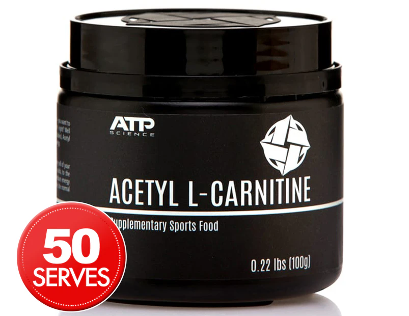 ATP Science Acetyl L-Carnitine Sports Supplement 100g