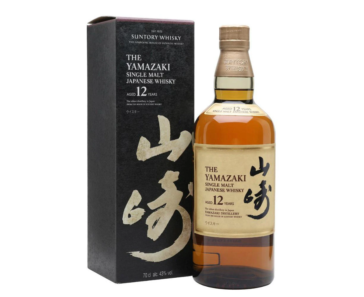 Yamazaki 12 Year Old Single Malt Japanese Whisky 700ml