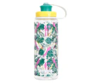 Mountain Warehouse Dual Lid BPA Free 750ml Water Bottle - Lightweight Gym Drink - Coral