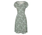 Mountain Warehouse Womens Cannes Short Sleeve Pocket Dress UPF50+ Ladies - Light Khaki
