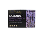 Bas Phillips Therapeutic Lavender Memory Foam Pillow Standard