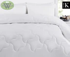 Wooltara 450GSM Luxury Alpaca Winter Wool Super King Bed Quilt