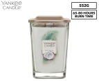 Yankee Candle Shore Breeze Elevation Collection Large Square Jar Candle 552g