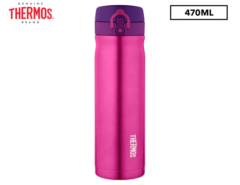 Thermos 470mL Stainless Steel Vacuum Insulated Drink Bottle - Pink