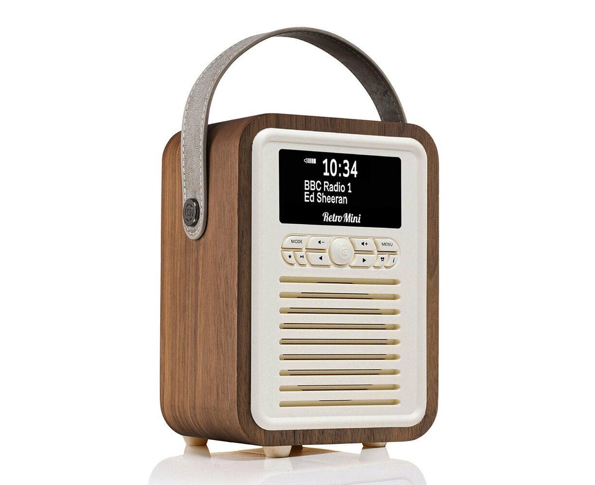 View Quest Retro Mini Dab Digital Am Fm Radio Bluetooth Wireless