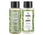 2x Beauty & Planet 400ml Vegan Shampoo & Conditioner w/ Tea Tree Oil