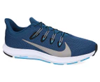 Nike Men's Quest 2 Running Shoes - Blue Force/Metallic Pewter