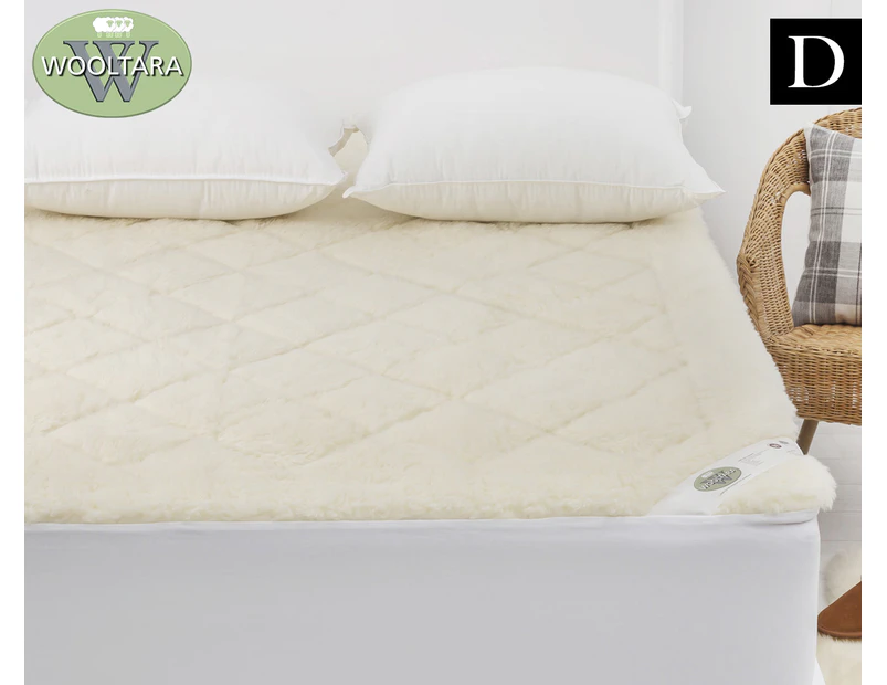 Wooltara Imperial Luxury 2-Layer Australian Wool Double Bed Underblanket