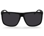 Winstonne Derek Polarised Sunglasses - Black/Silver/Black