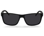 Winstonne Leon Polarised Sunglasses - Black/Black 2