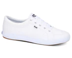 Keds Women's Centre Sneakers - White Twill