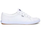 Keds Women's Centre Sneakers - White Leather