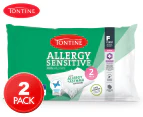 Tontine Allergy Sensitive Firm Pillows 2-Pack