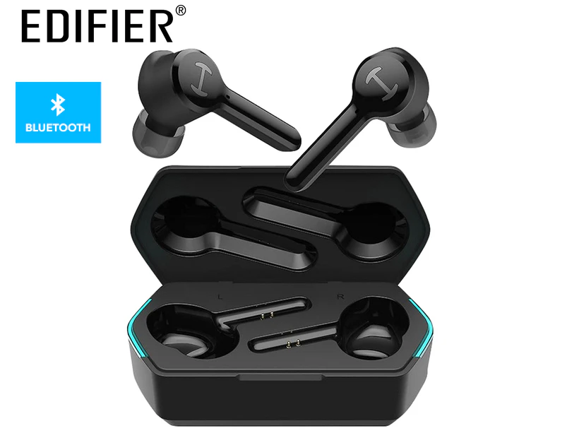 Edifier GM6 Gaming Bluetooth 5.0 Wireless Earbuds w/ LED Lighting - Black