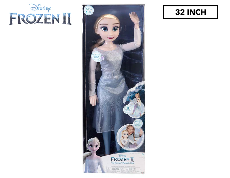 Disney Frozen 2 "Ice Powers" Playdate Elsa Toy Doll