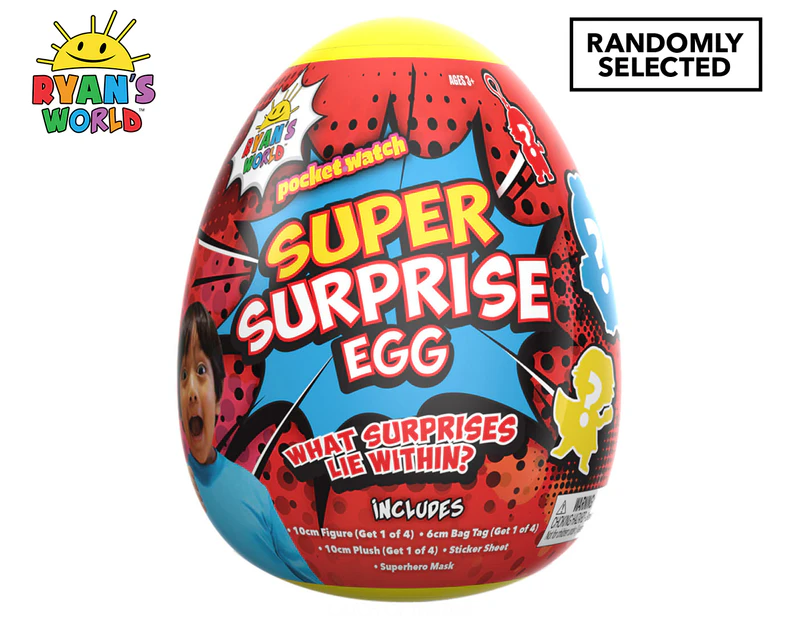 Ryan's World Super Surprise Egg Toy Set