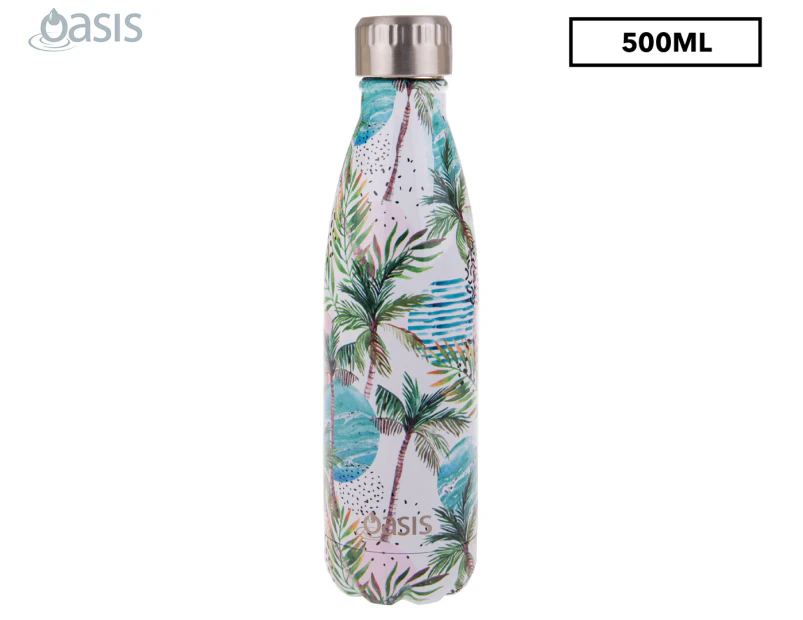 Oasis 500mL Double Wall Insulated Drink Bottle - Whitsundays