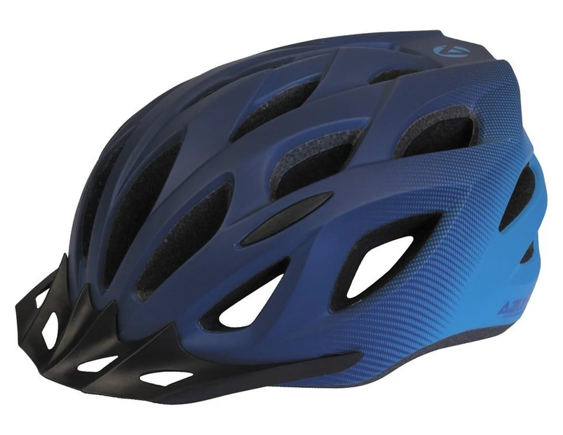 Azur L61 Satin Blue/Sky Fade Bike Helmet