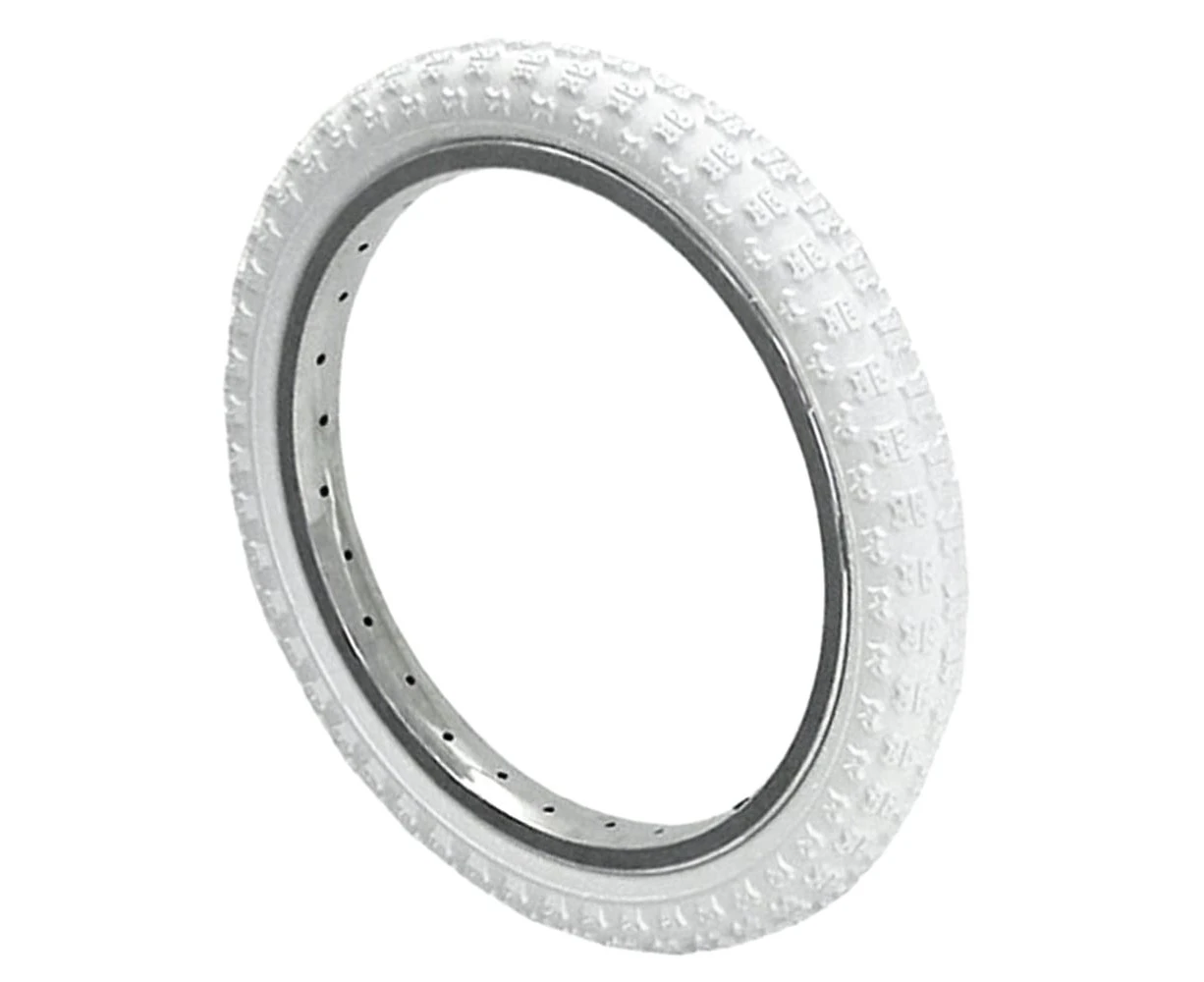 Kenda K50 12-1/2x2-1/4 Knobby Tread Bike Tyre White