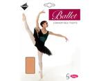 Silky Girls Dance Ballet Tights Convertible (1 Pair) (Tan) - LW159